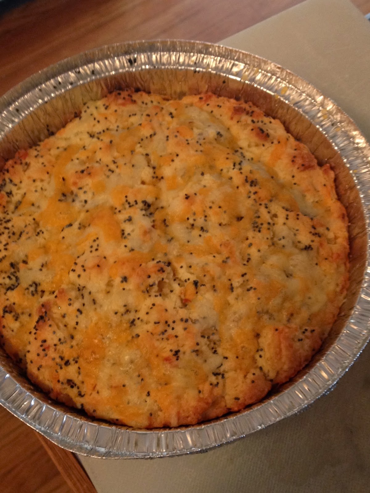 Dinner is Ready! Onion Poppy Seed Bread