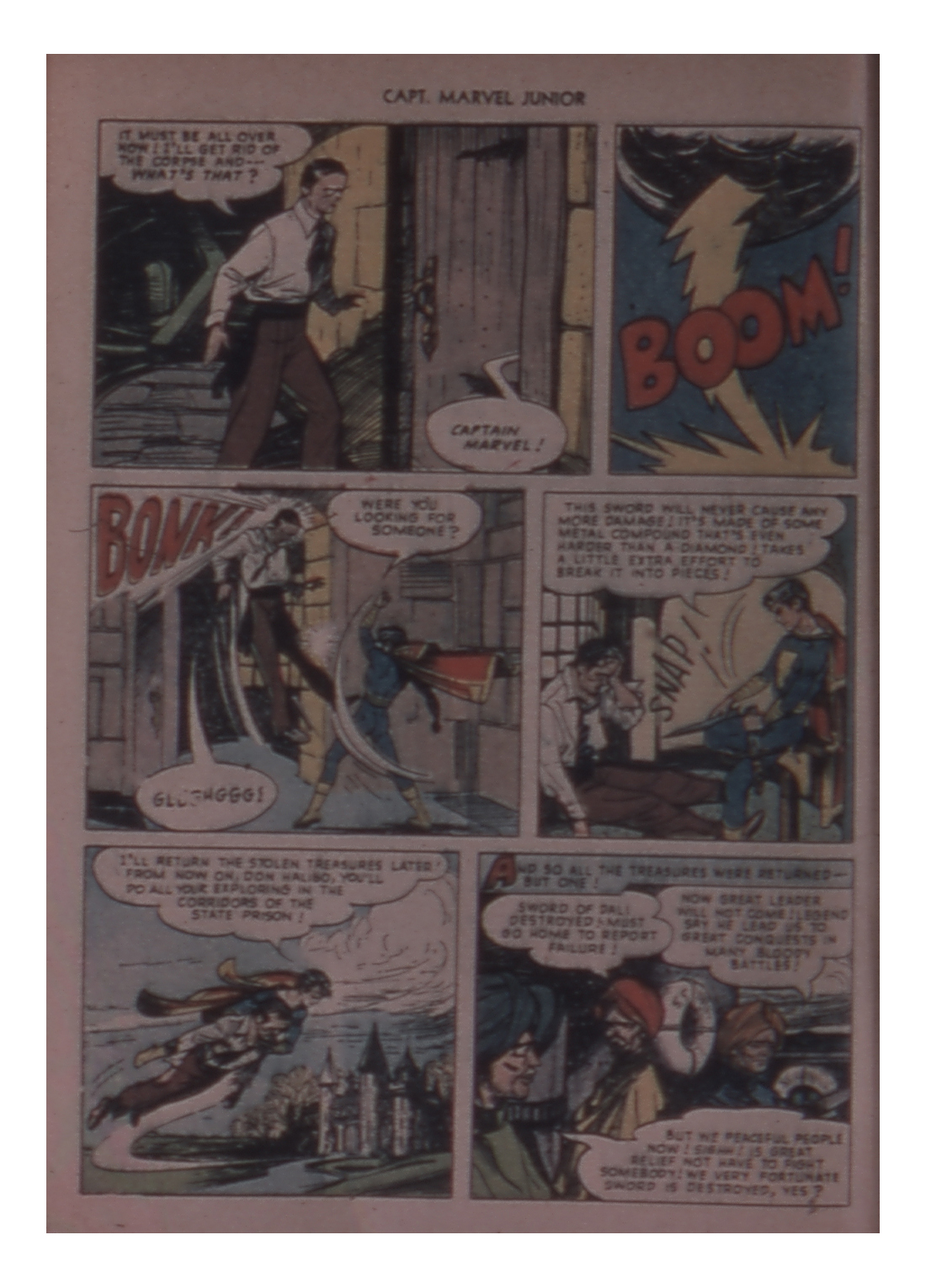 Read online Captain Marvel, Jr. comic -  Issue #77 - 12