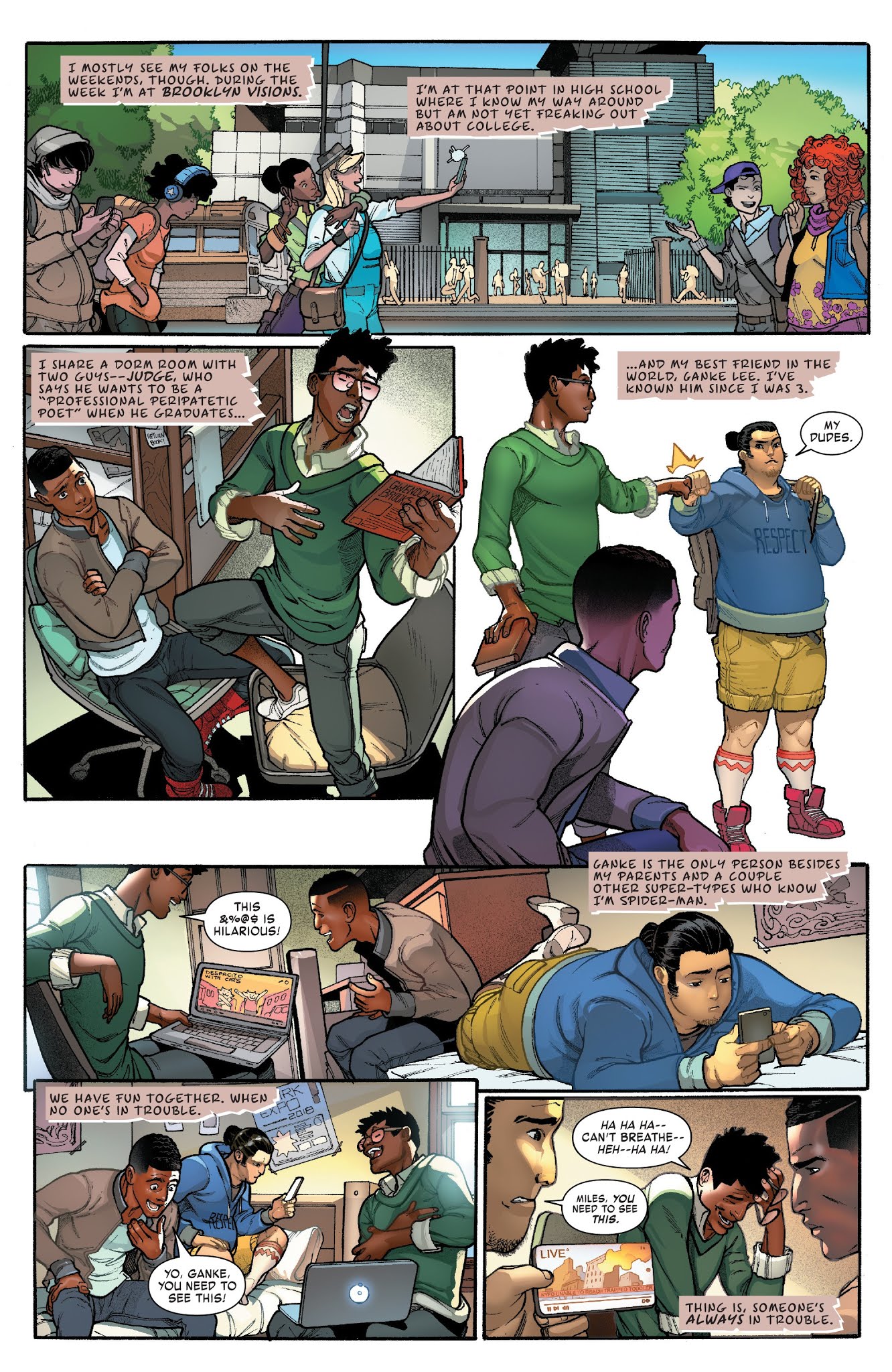 Read online Miles Morales: Spider-Man comic - Issue #1 - 6
