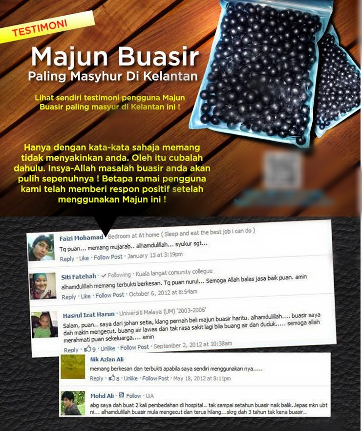 Majun Buasir Paling Masyur Di Kelantan - WARISAN UMMAH
