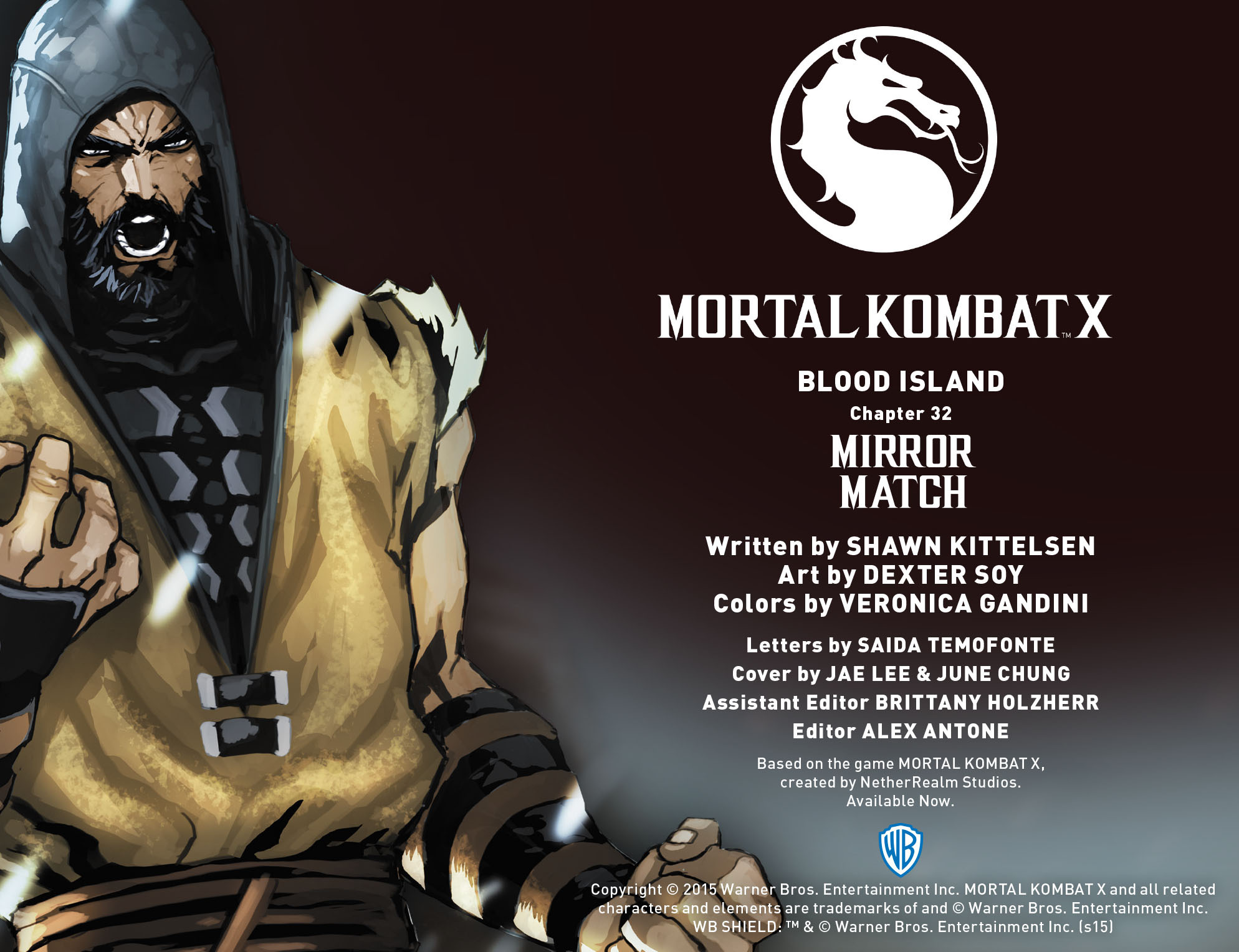 Read online Mortal Kombat X [I] comic -  Issue #32 - 3