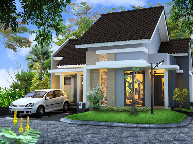70 Contoh Desain Rumah Minimalis Type 60 Bergaya Modern ...