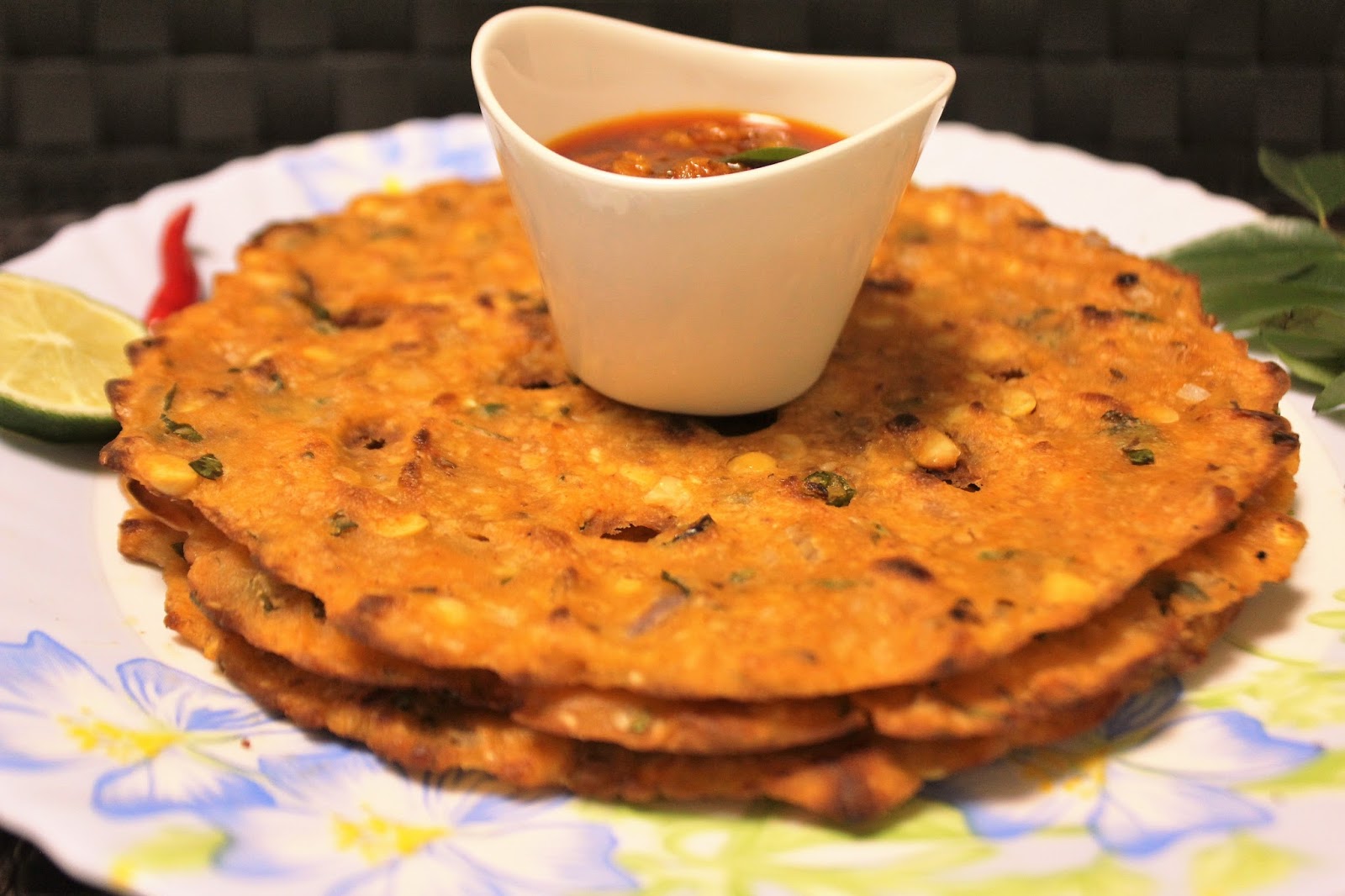 Bethica's Kitchen Flavours Sarva Pindi (Crispy RiceFlour Pancakes