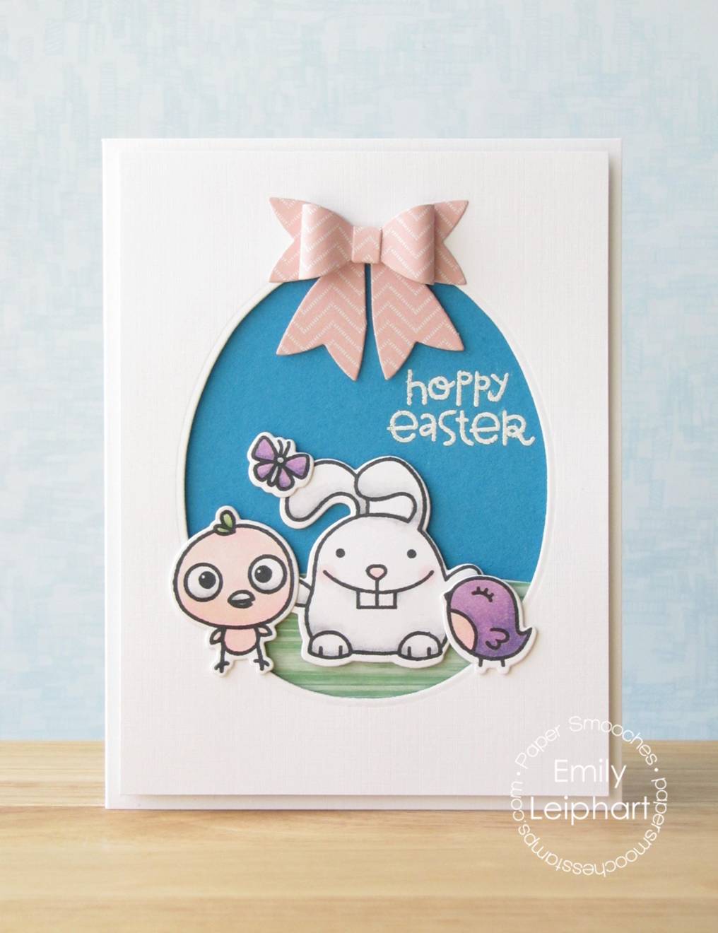 Emily Leiphart: {Paper Smooches Video} Easter Card with Easter Egg Die ...