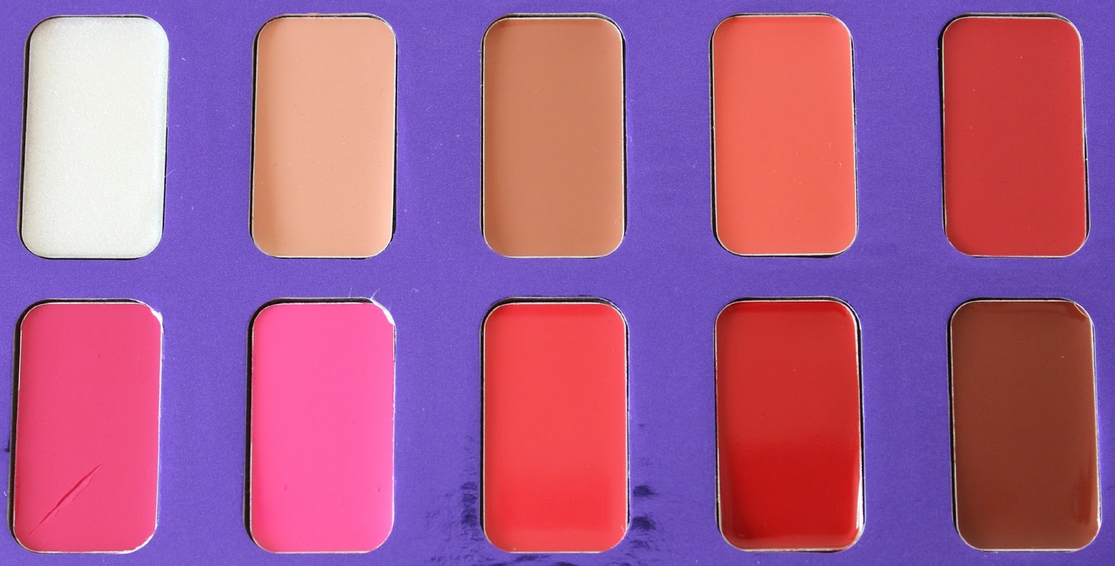 A picture of Anna Sui Lip Color Palette