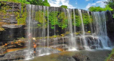 Indahnya Objek Wisata Air Terjun Temam Lubuklinggau Sumatera Selatan