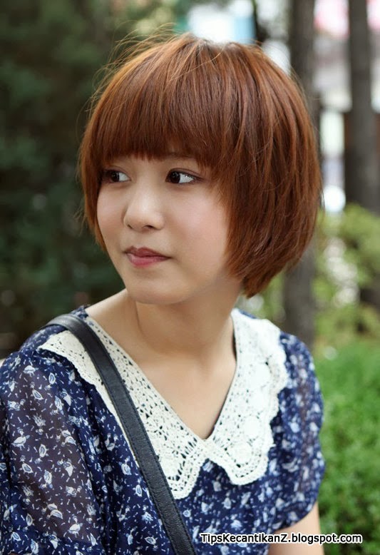 Gaya Rambut Pendek Wanita Korea - Model Rambut