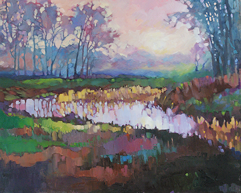 Louisiana Artist Karen Mathison Schmidt, Louisiana Landscape Paintings