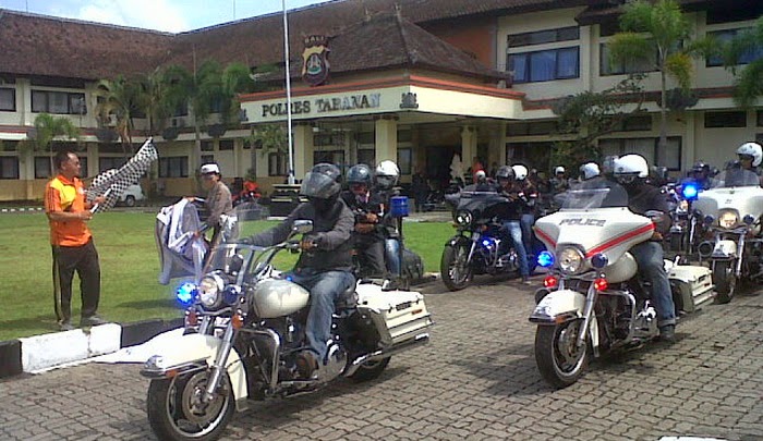 Safety Riding, Satlantas Tabanan Gandeng Komunitas HD