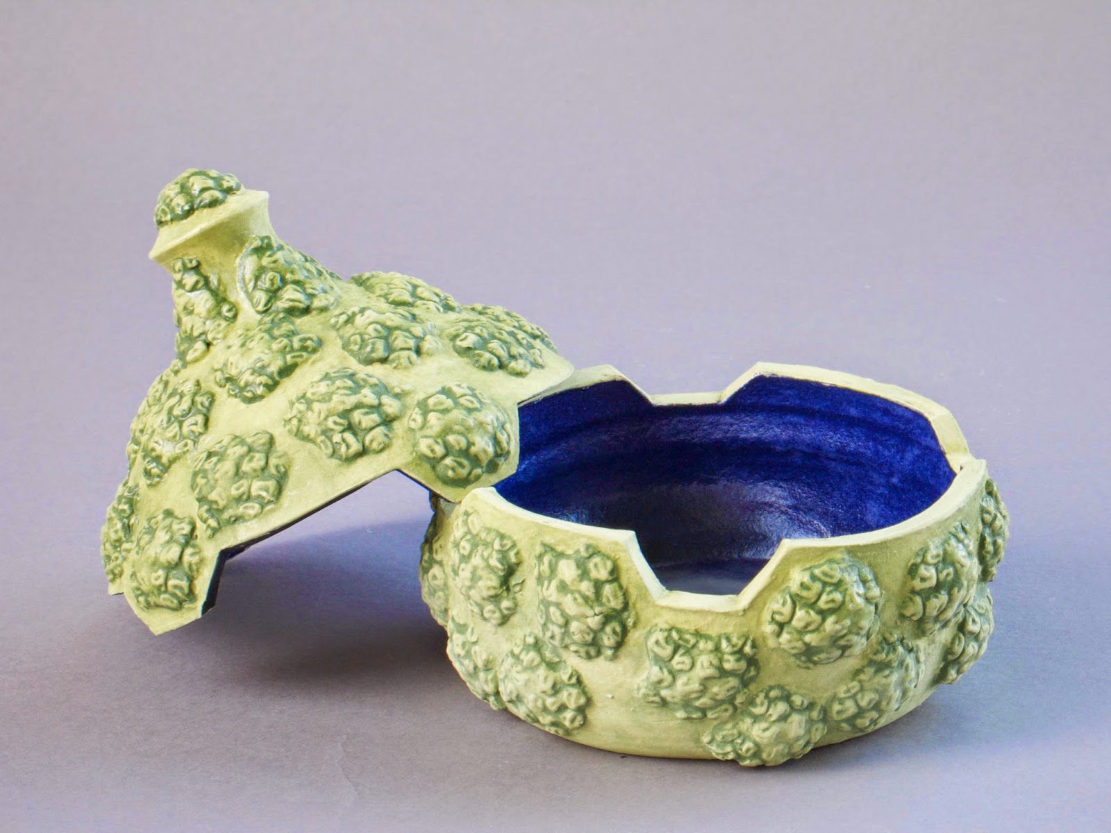 Rachel Dorn Ceramic Sculpture Lidded Jars, Thrown With The Lid Attached