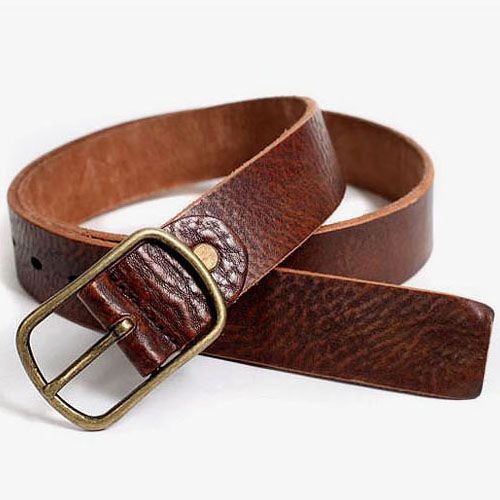Vintage Slim Whole Leather BeltBelt 18 Fast Fashion Mens Clothes