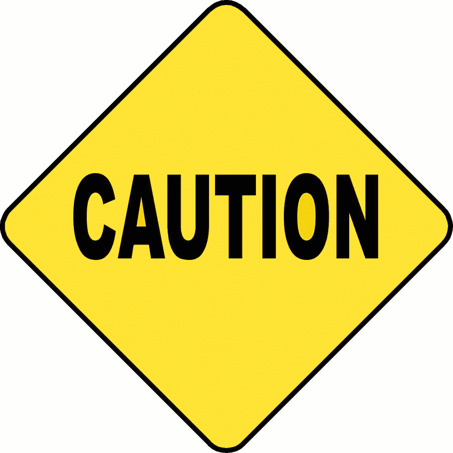 clip art warning signs - photo #46