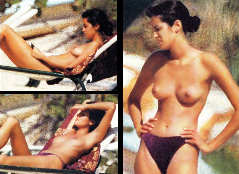 Supermodel Yasmeen Ghauri nude.