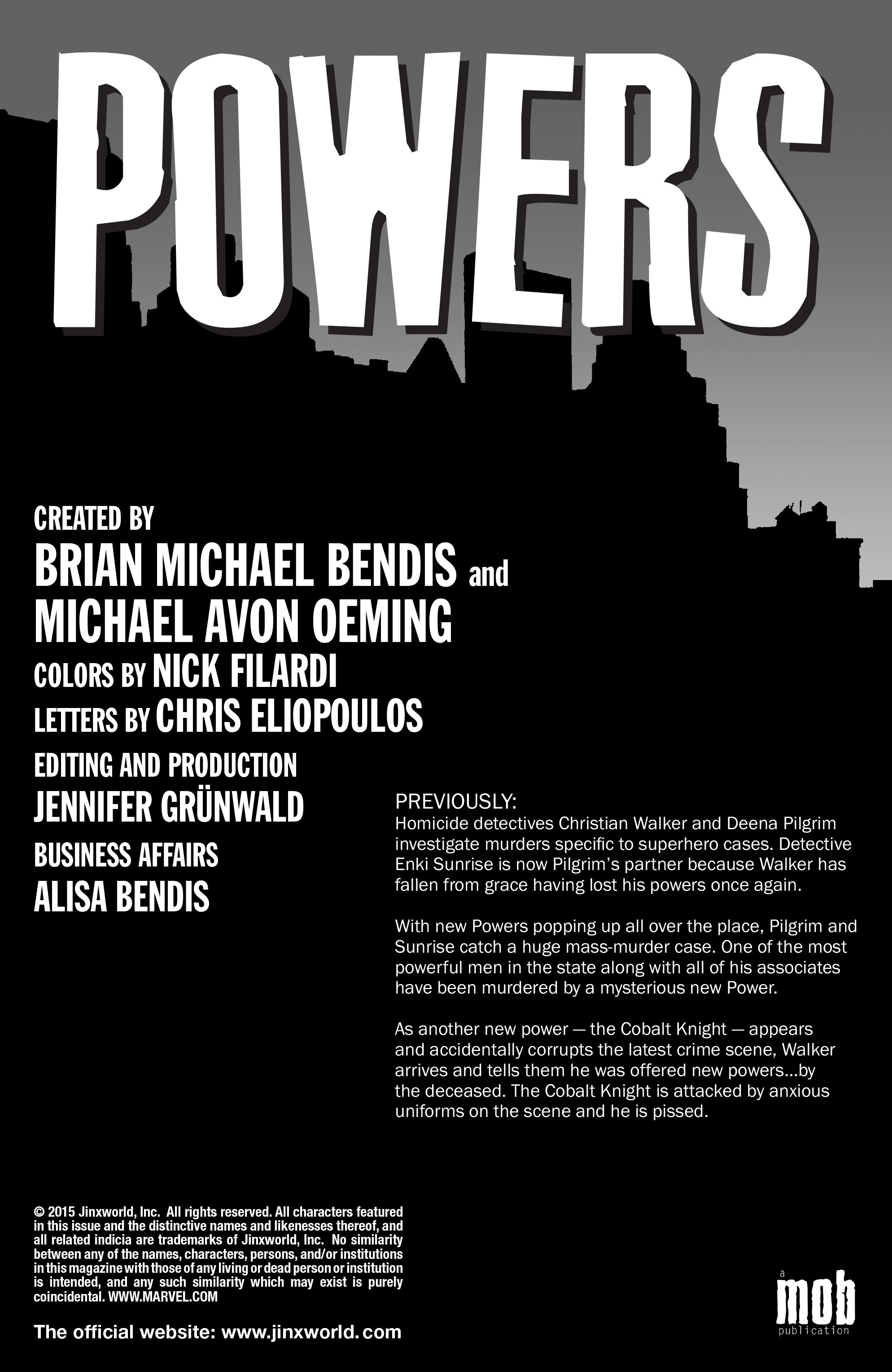 Read online Powers (2015) comic -  Issue #5 - 2