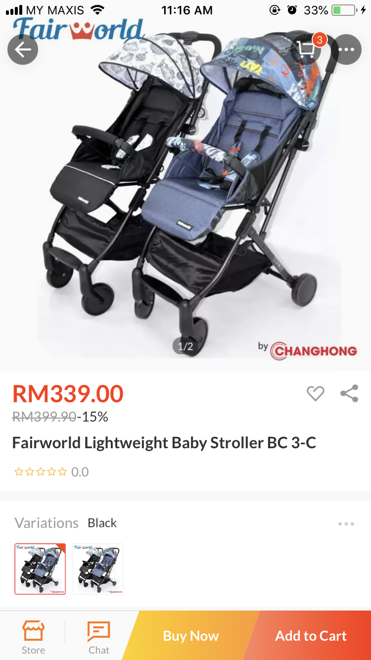 fair world stroller review