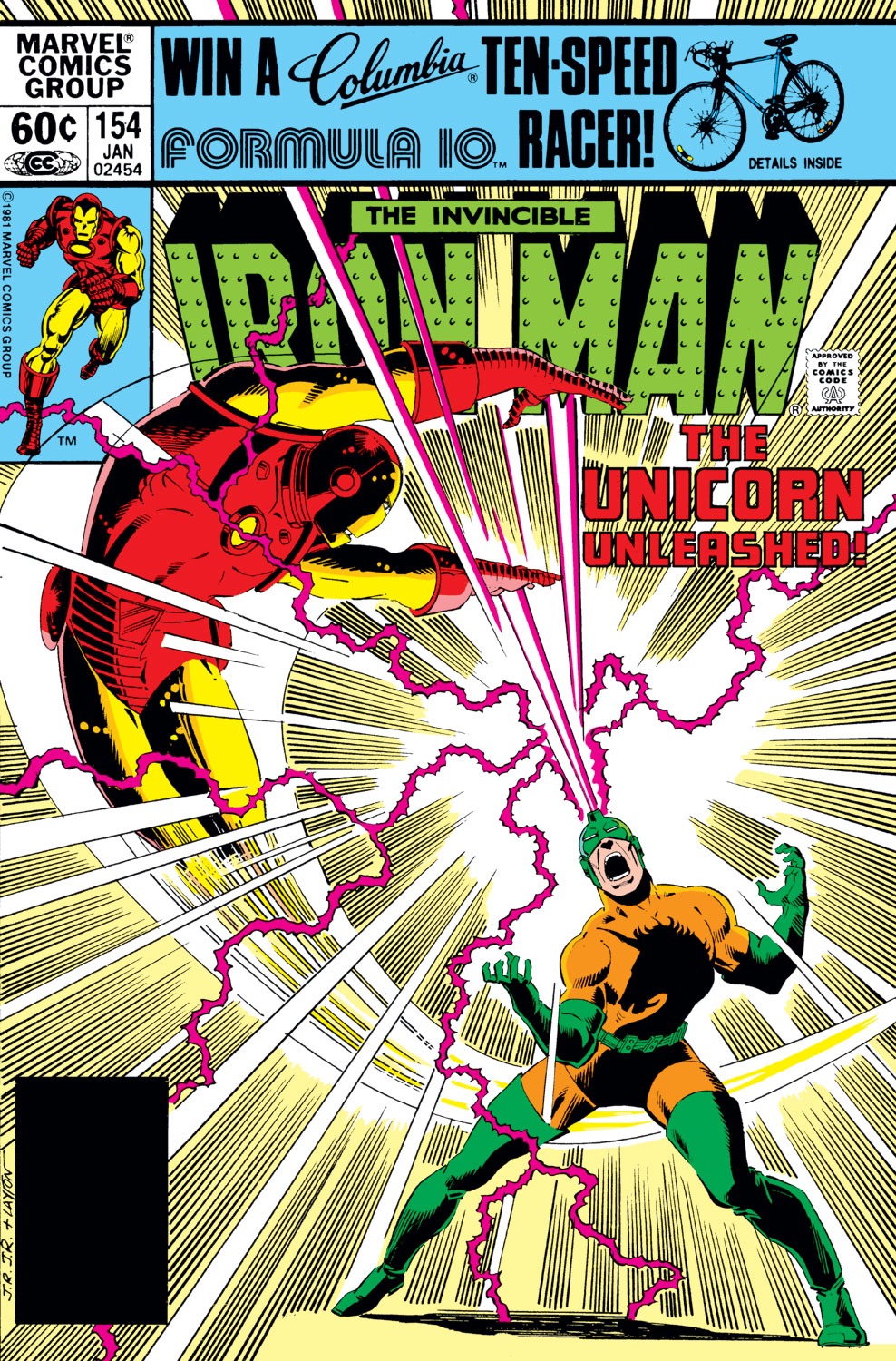 Read online Iron Man (1968) comic -  Issue #154 - 1