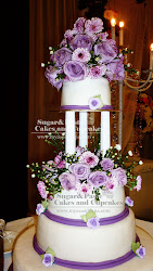violet cake fresh cakes paste sugar cupcakes flowers