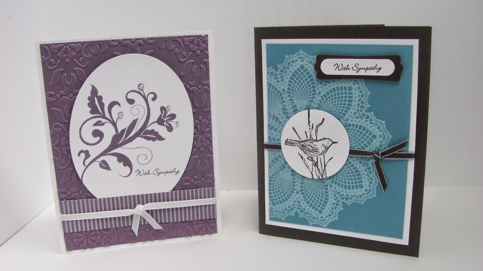 Personally Yours: Stampin' Up! Sympathy Cards