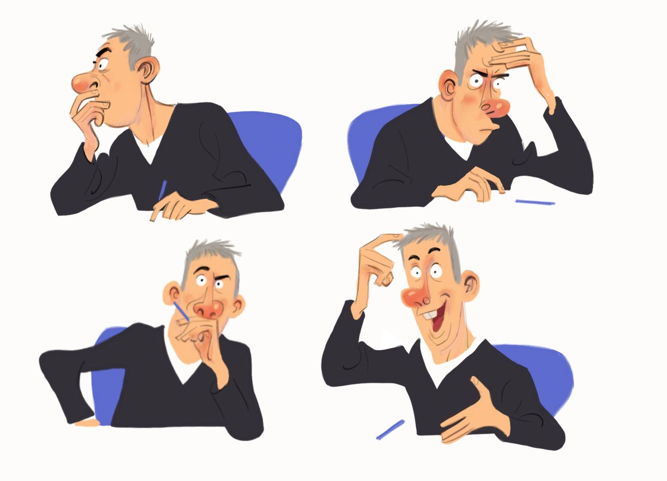 Жесты иллюстраторы картинки