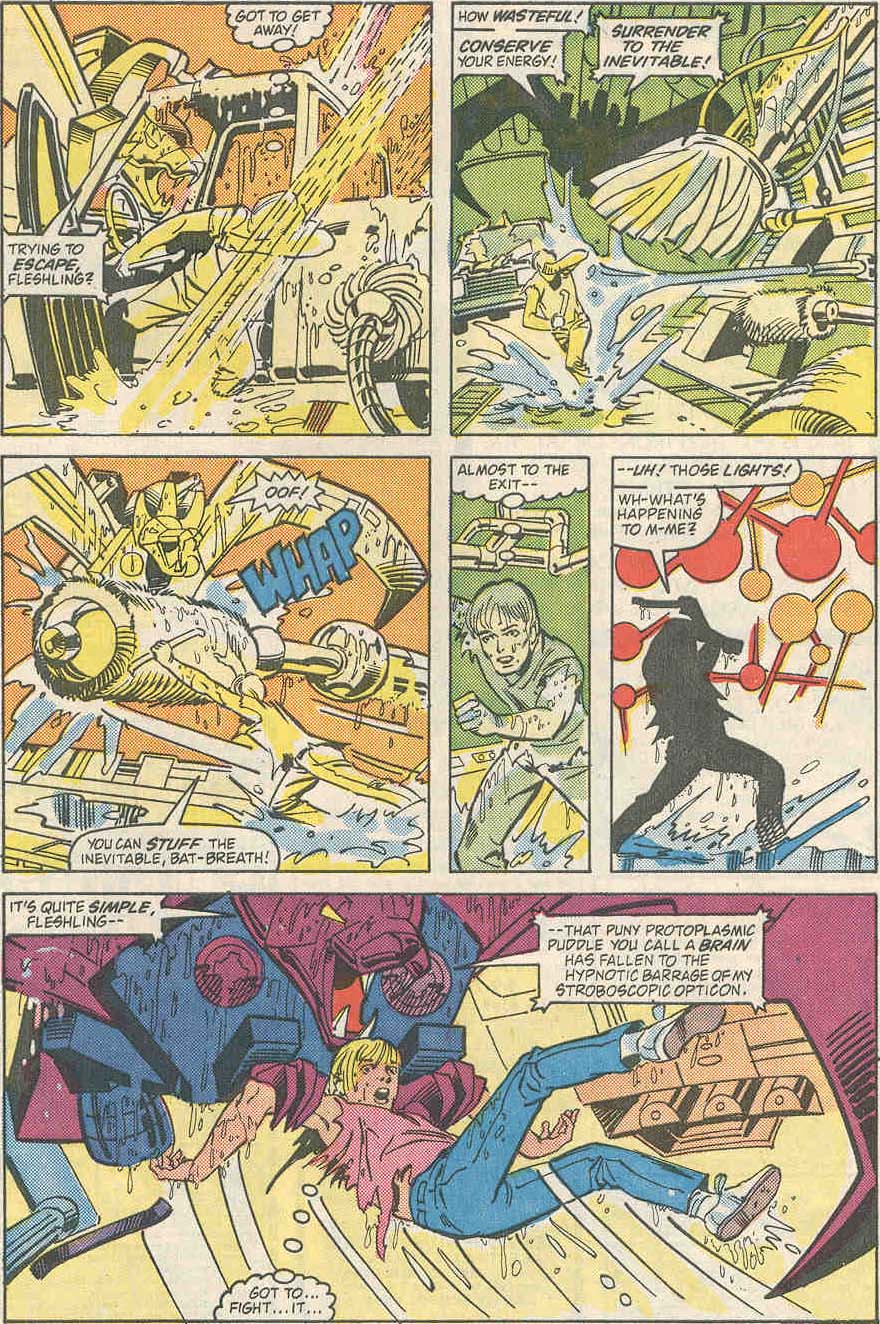 Read online The Transformers (1984) comic -  Issue #31 - 20