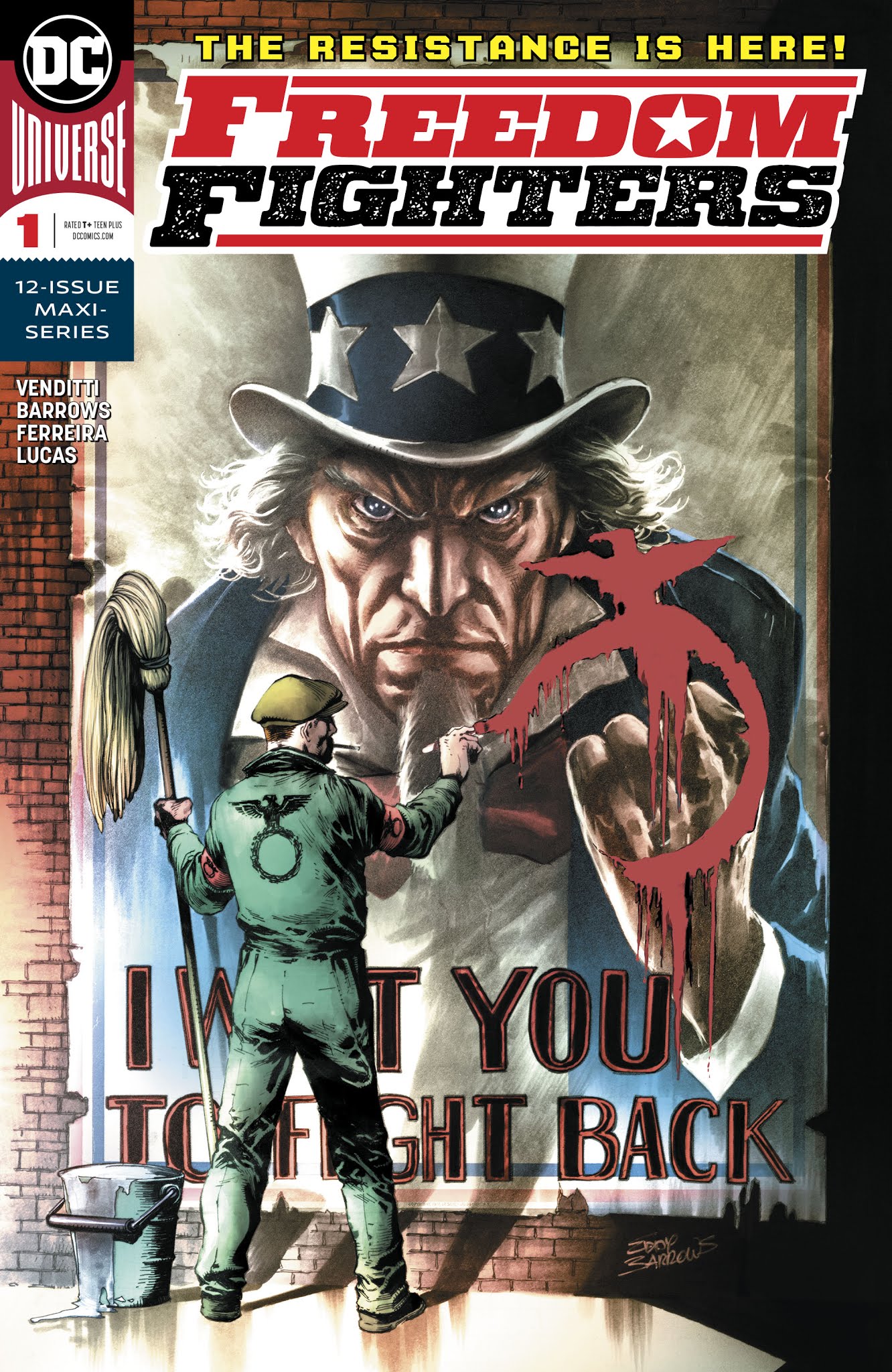 Read online Freedom Fighters (2019) comic -  Issue #1 - 1