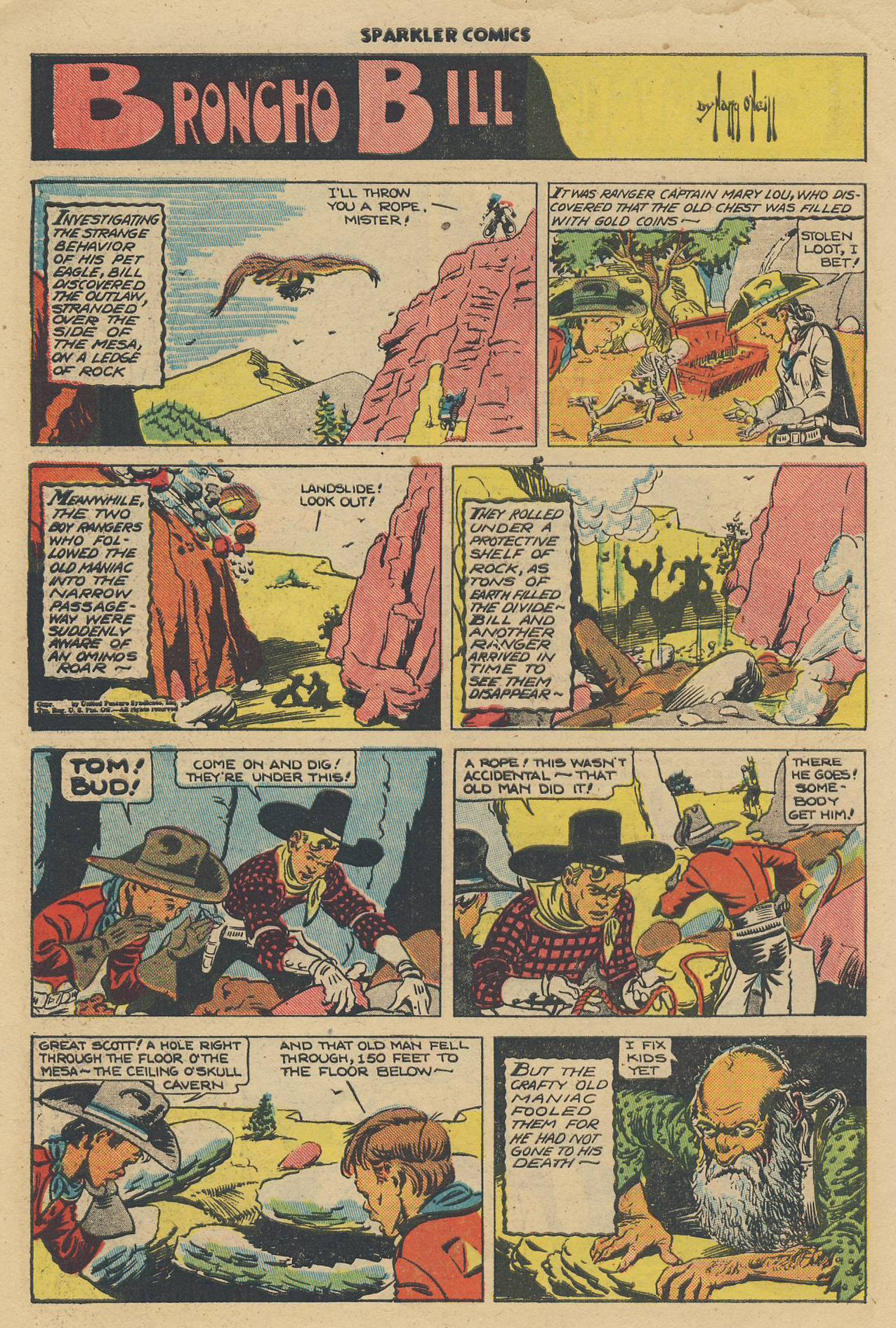Read online Sparkler Comics comic -  Issue #51 - 46