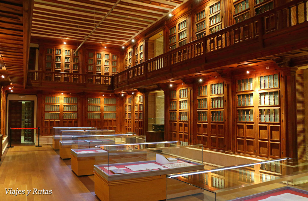 Sala de lectura del archivo general de Simancas