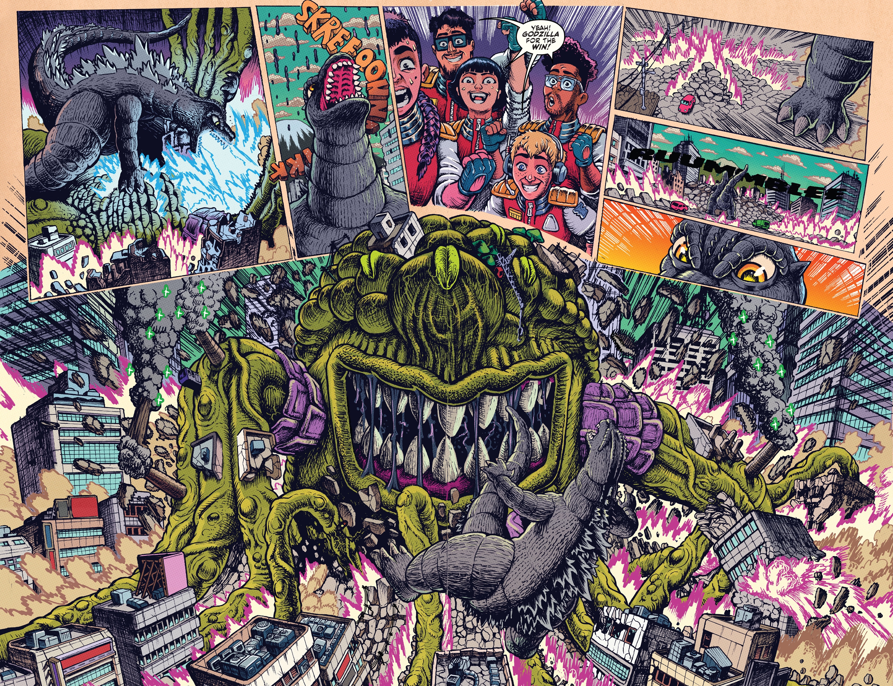 Godzilla: War for Humanity chapter 4 page 8