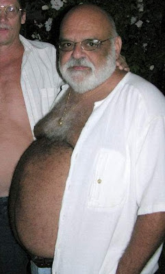hairy chest - beard  - silvermen
