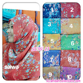 Segi Empat Umama Scarf Salwa - AzzahidahCollections.com