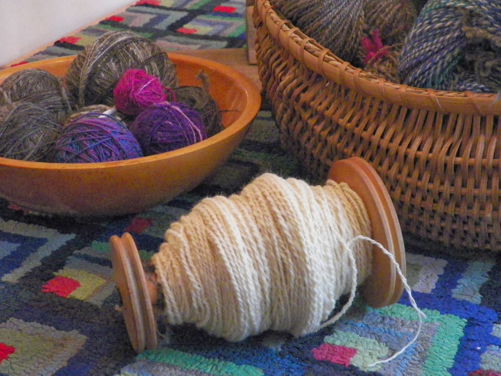 My Etsy ~Hand-Spun Yarn From My Shop