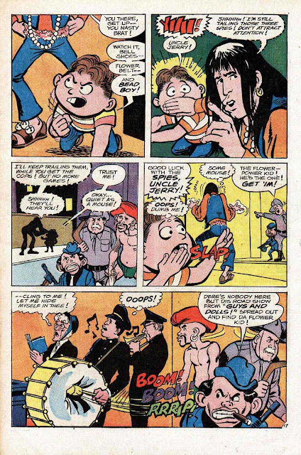 Adventures of Jerry Lewis v1 #104 - Neal Adams dc 1960s comic book page art Adventures of Jerry Lewis v1 #104 - Neal Adams dc 1960s comic book page art