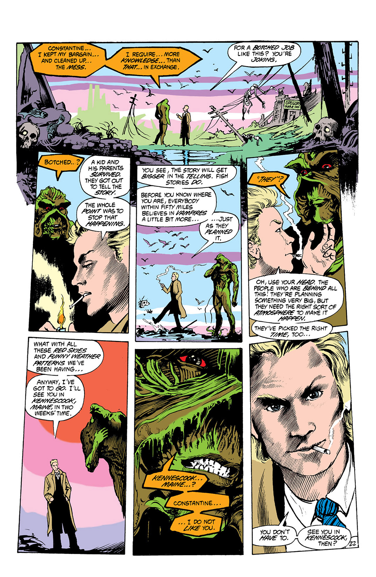 Read online Swamp Thing (1982) comic -  Issue #39 - 22