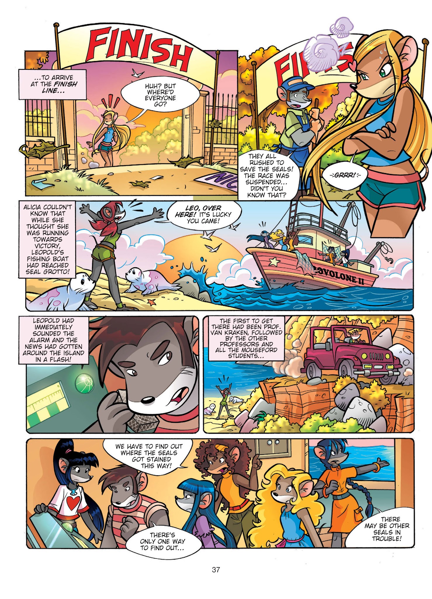 Read online Thea Stilton comic -  Issue # TPB 2 - 38