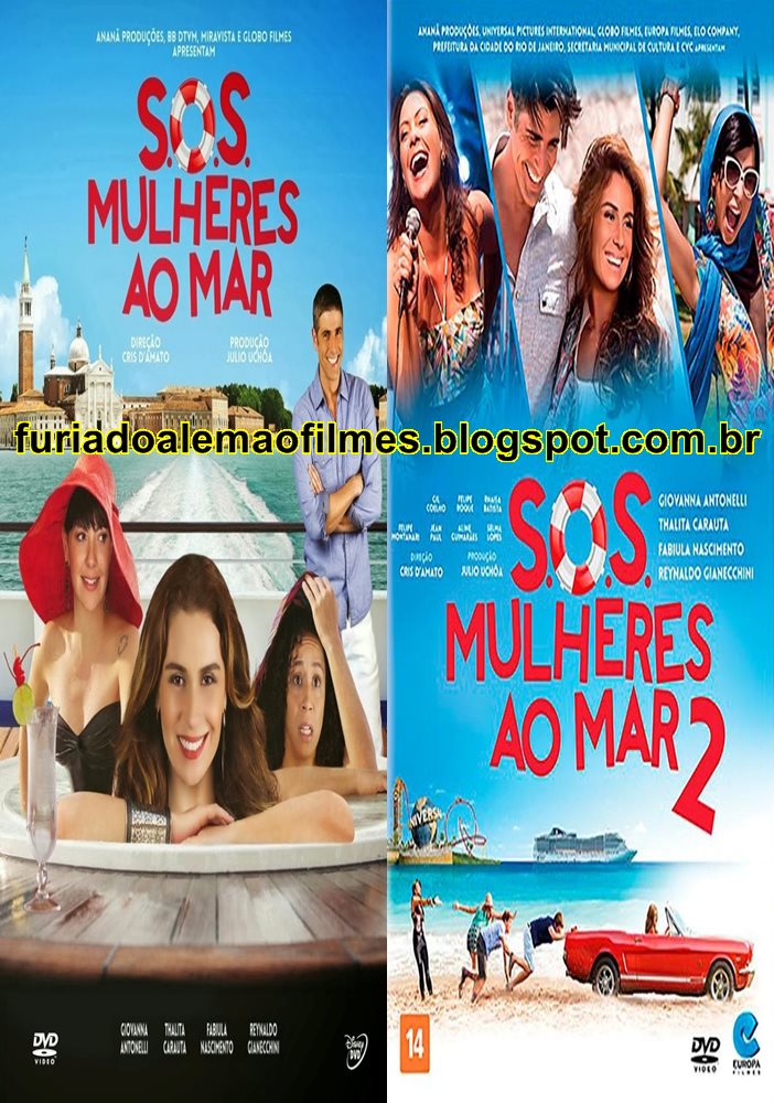 Fúria do Alemão Filmes Coleção Duologia S.O.S. Mulheres ao Mar (Nacional) Fúria do Alemão Filmes Coleção Duologia S.O.S. Mulheres ao Mar (Nacional)