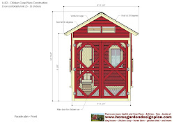chicken coop plans l102 construction build pdf building