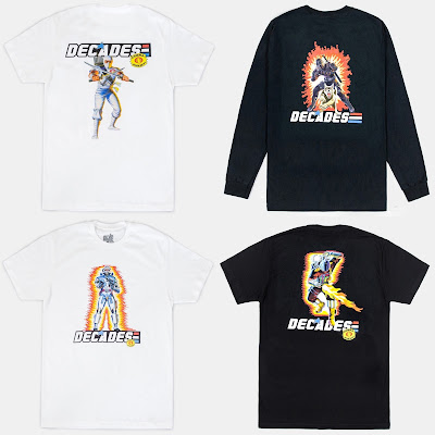 The Decades x Hasbro G.I. Joe Capsule Clothing Collection - G.I. Joe & COBRA T-Shirts