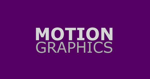 Animasi gerakan elemen grafis atau teks dengan tujuan untuk iklan atau promosi disebut