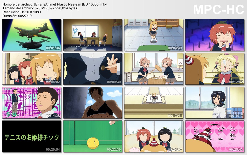 Plastic Nee-san [12/12][BDRIP][1080p][Sub Español]