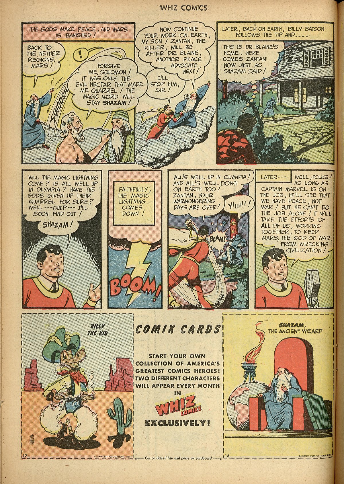 Read online WHIZ Comics comic -  Issue #87 - 10