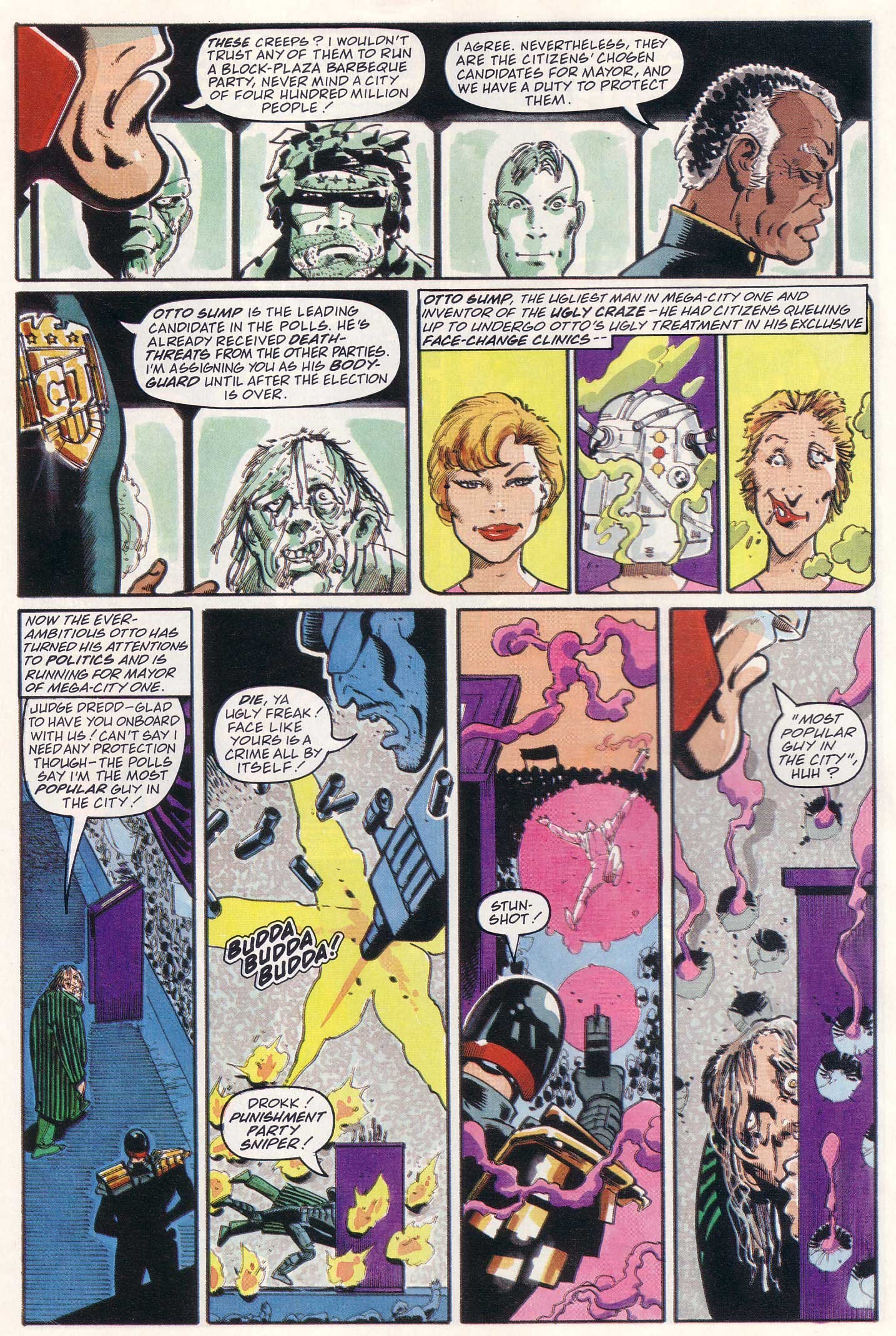 Read online Judge Dredd Lawman of the Future comic -  Issue #10 - 22