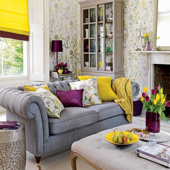 Oh My Daze!: Gorgeous Living Room Inspiration: Yellow ...
