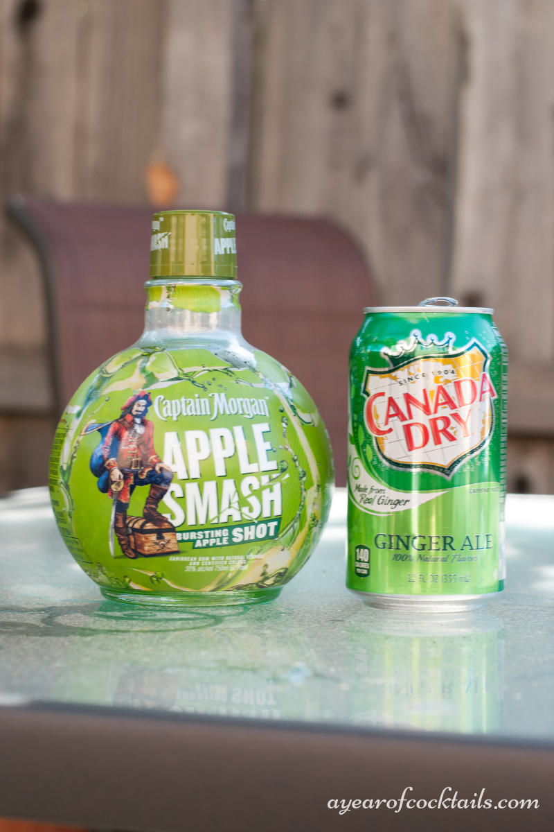 Captain Apple Smash & Ginger A Year of Cocktails