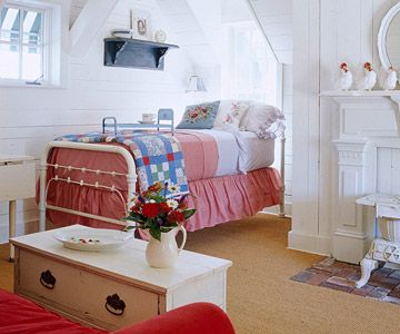 Hydrangea Hill Cottage Red White And Blue Cottage Bedrooms