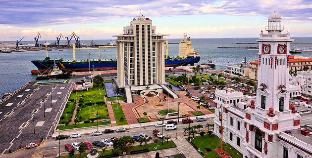 El Puerto de Veracruz en México