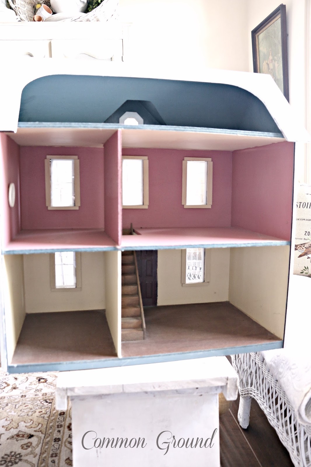 common ground Repainting a Dollhouse