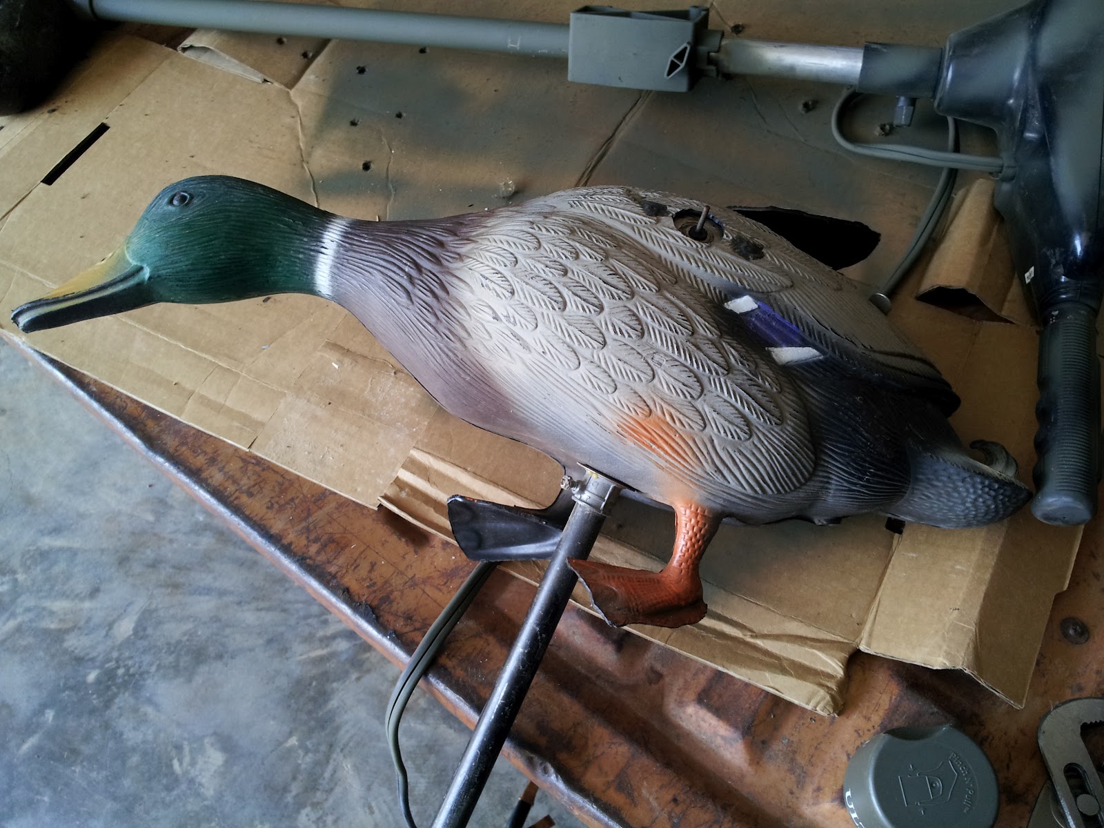 LCO Jetter's Journal Old trolling motor + broke down "Wonder Duck