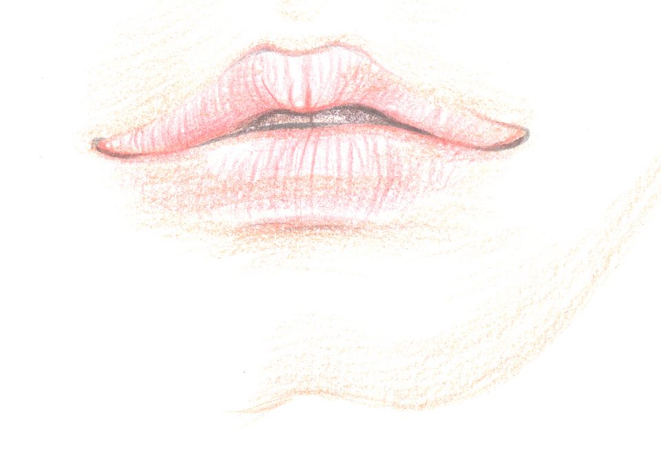 Грустные губы. Пухлые губы рисунок. Контур губ карандашом. Красивый контур губ карандашом. Нарисовать пухлые губы.
