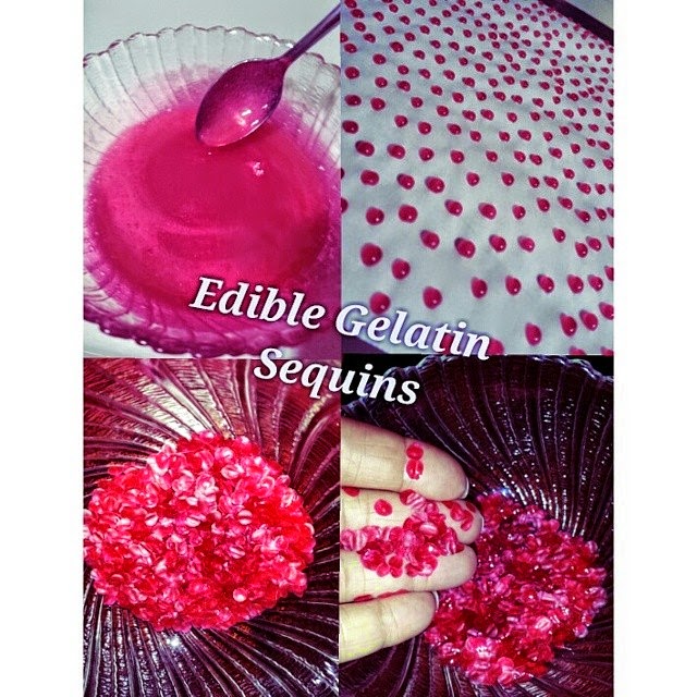 Cakes By Zana Edible Gelatin Sequins