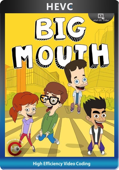 Big Mouth (2017) S01 1080p NF WEB-DL Dual Latino-Inglés [HEVC-10bit] (Serie De TV. Animación para adultos. Comedia.)